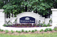 Dominion Park sign