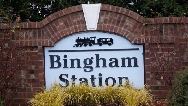 Picture of Bingham Station sign