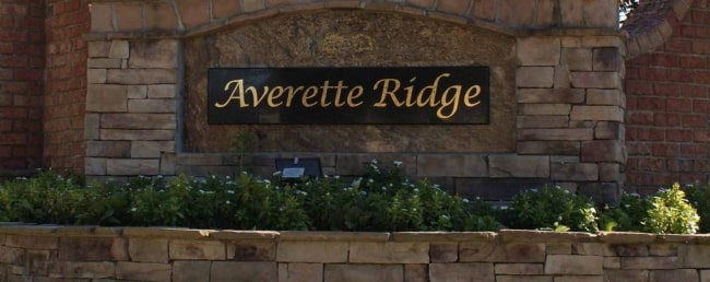 Averette Ridge sign