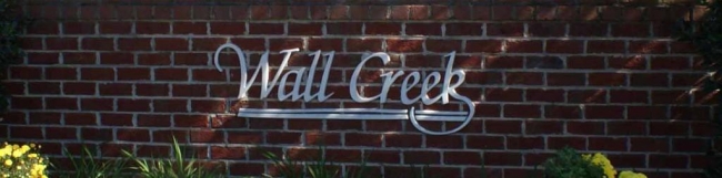 Wall Creek sign