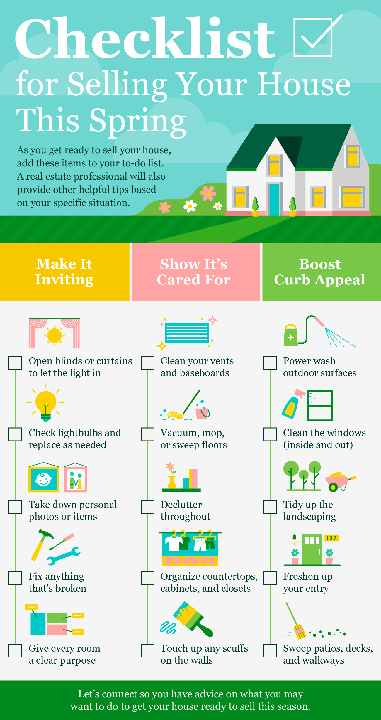 Checklist for Selling Your House This Spring [INFOGRAPHIC] | Simplifying The Market
